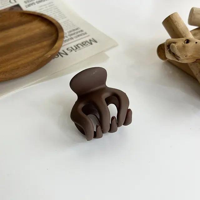 Geometric Flower Hair Clip Set - Shoply