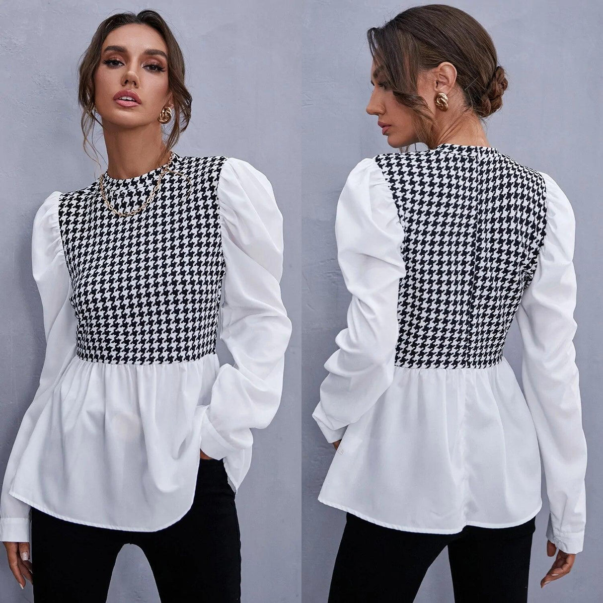 Elegant O-Neck Blouse - Shoply