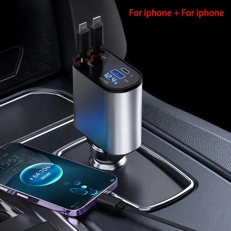 Retractable Car Charger - Shoply