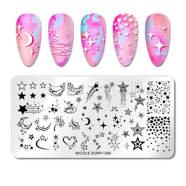 Nail Art Stamping Plates - Shoply