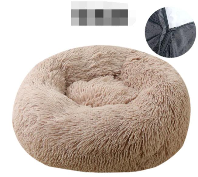 Pet Dog Bed Comfortable Donut Cuddler - Shoply