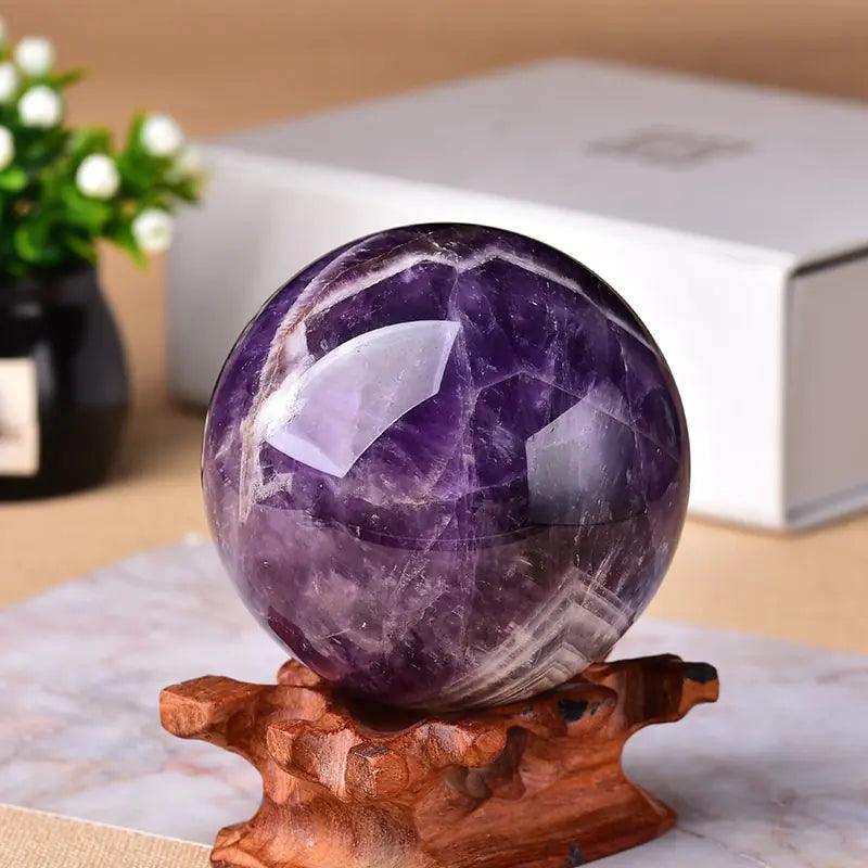 Natural Amethyst Ball - Shoply