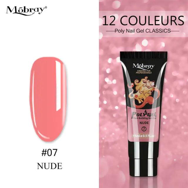Poly Acrylic Gel: 15ML UV Gel for Nail Extension - 38 Colors - Shoply