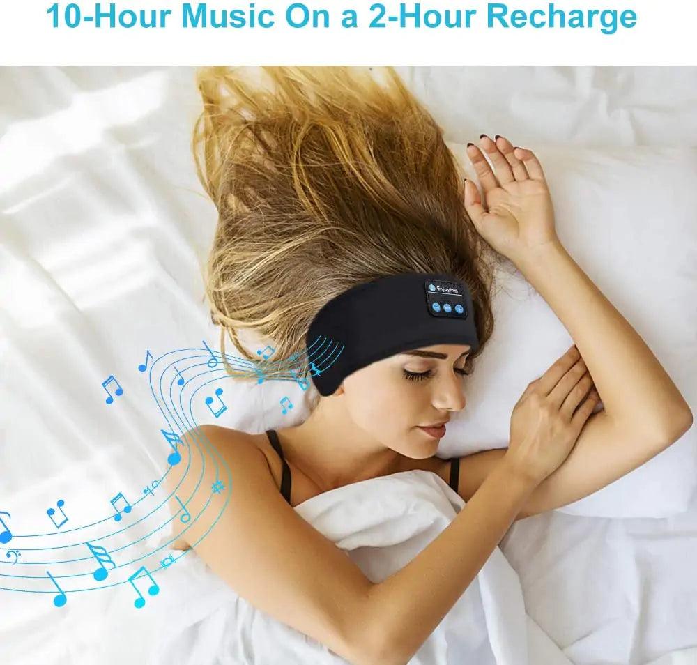 Bluetooth Sleeping Headphones Sports Headband - Shoply