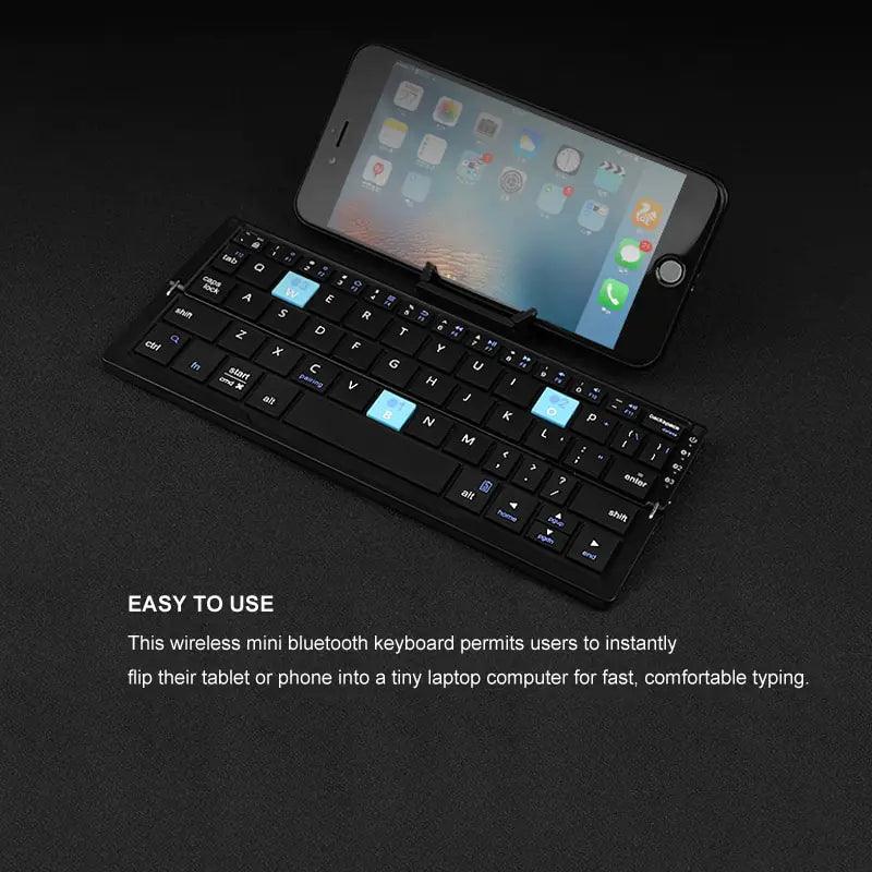 Mini Foldable Bluetooth Keyboard - Shoply