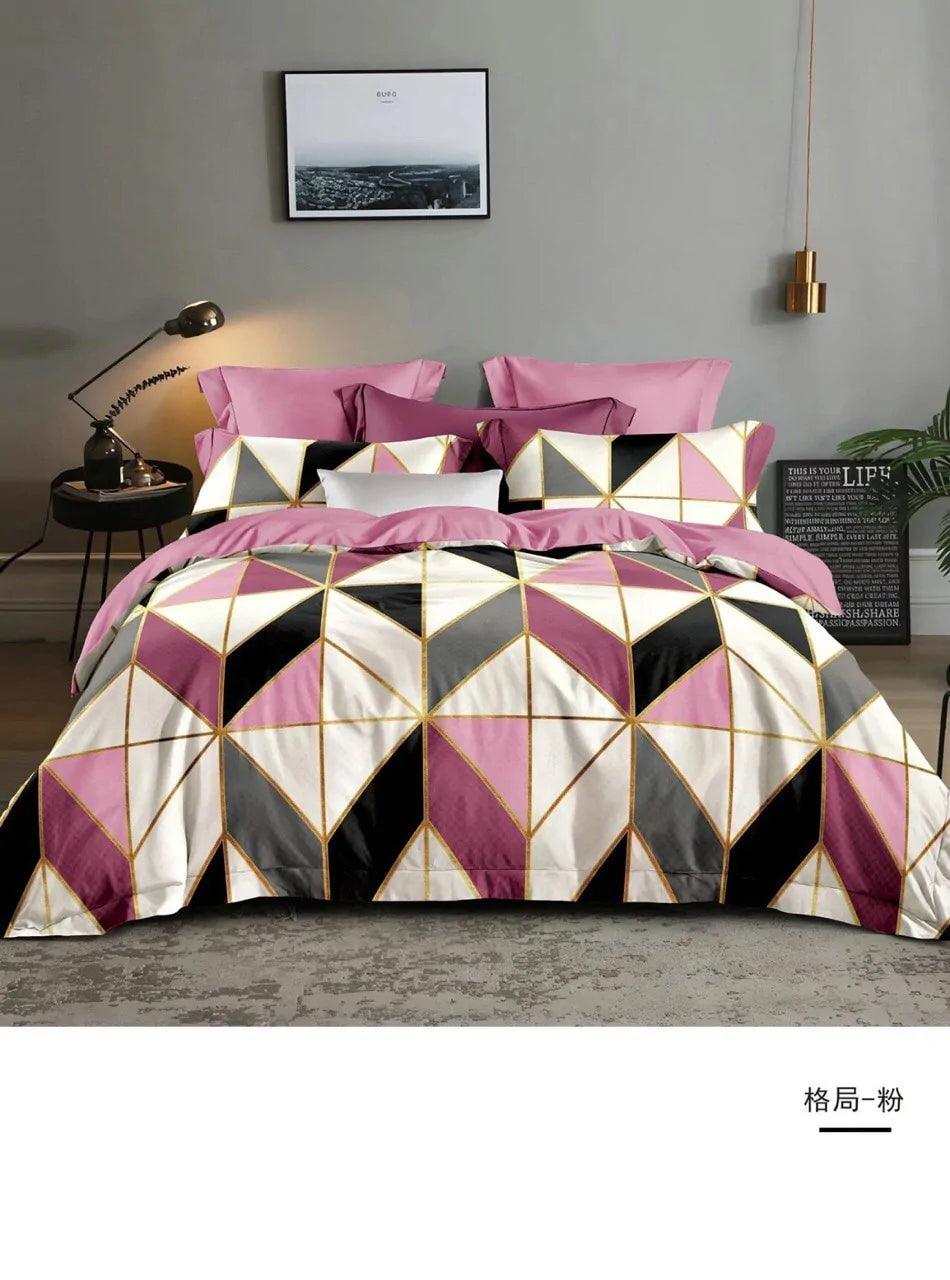 Geometry Comforter Bedding Set - Shoply