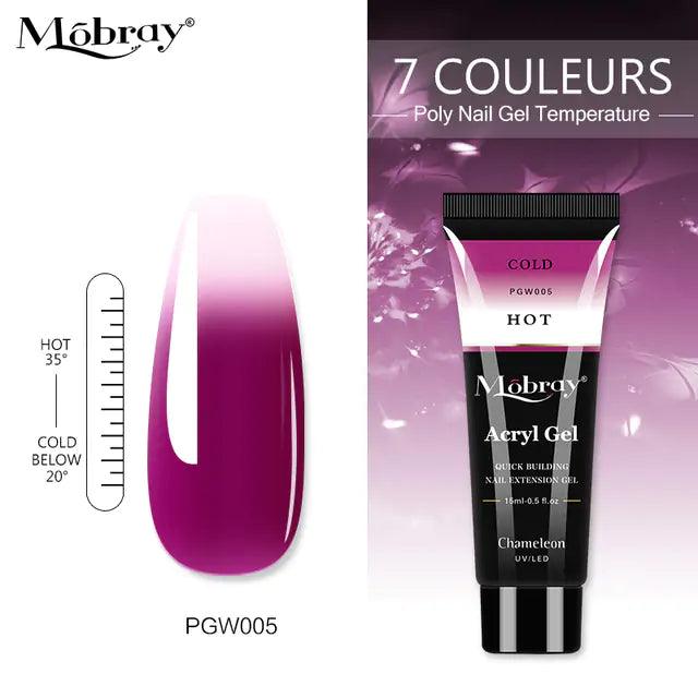 Poly Acrylic Gel: 15ML UV Gel for Nail Extension - 38 Colors - Shoply