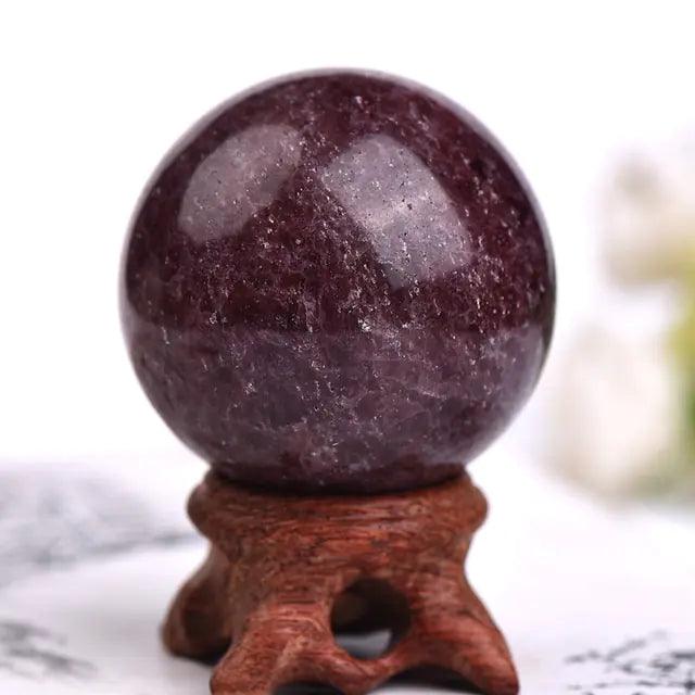 Natural Amethyst Ball - Shoply