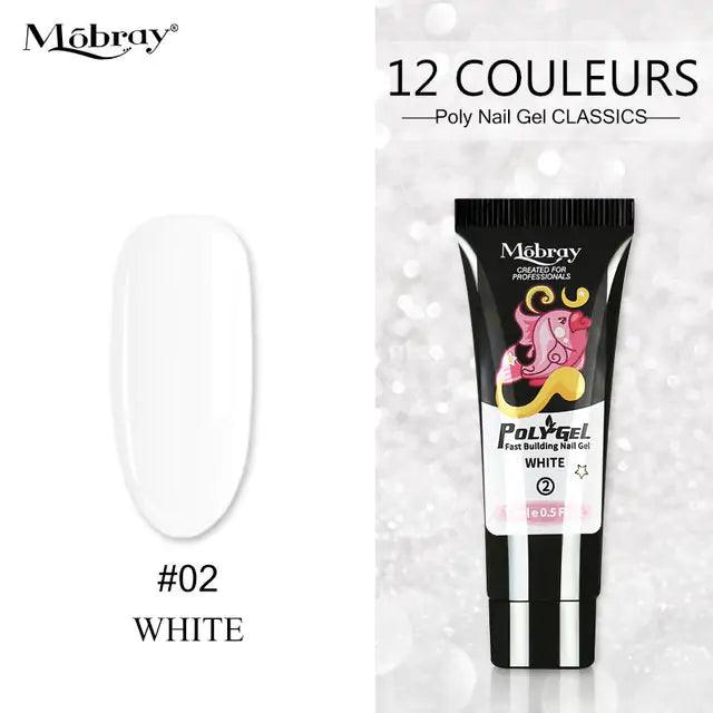 Poly Acrylic Gel: 15ML UV Gel for Nail Extension - 38 Colors - Shoply