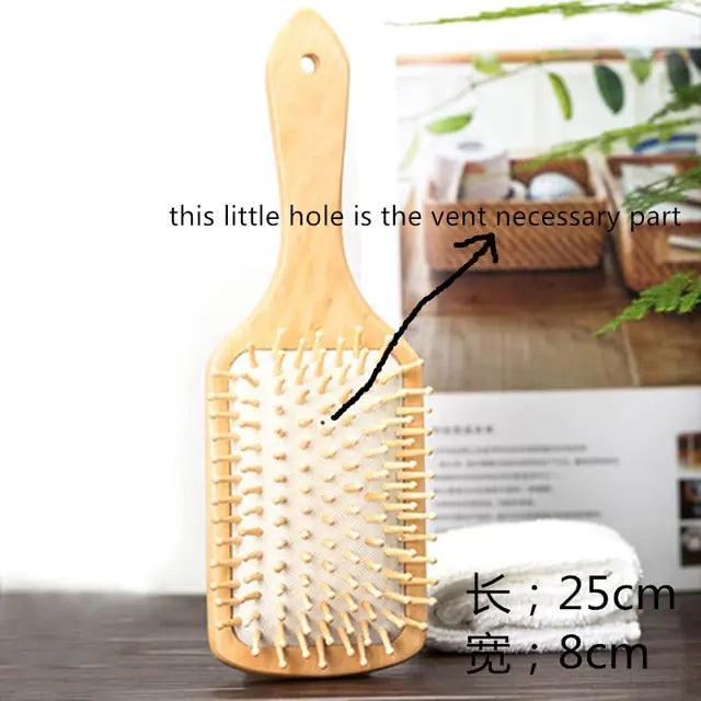 Paddle Cushion Hair Loss Massage Brush - Shoply