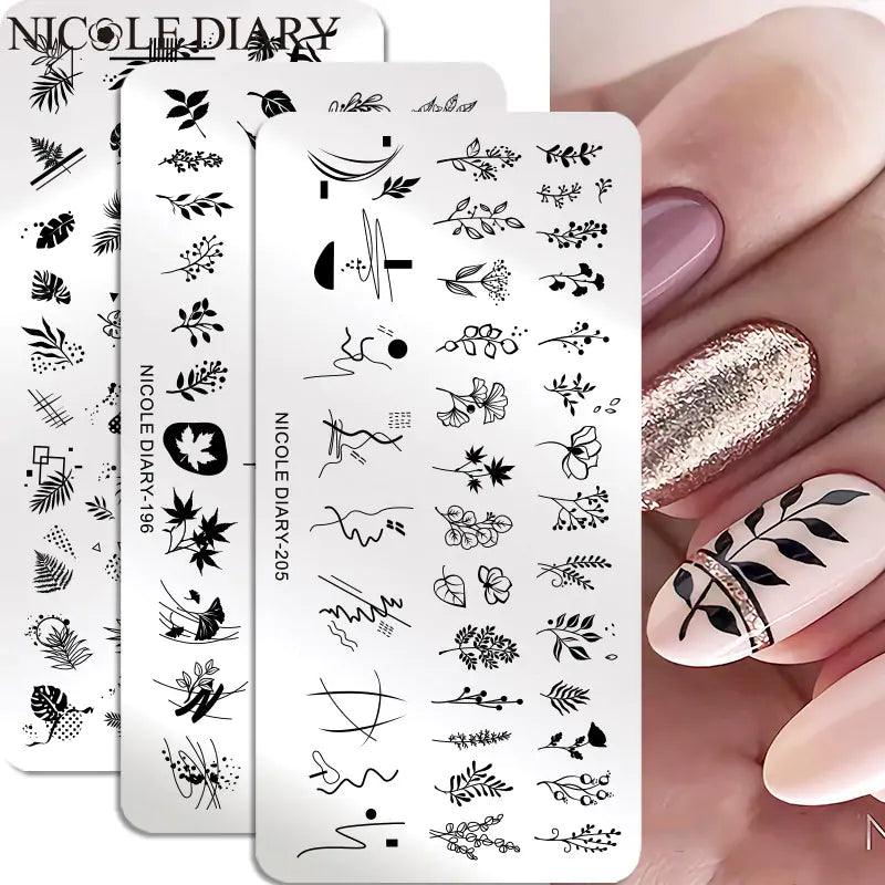 Nail Art Stamping Plates - Shoply