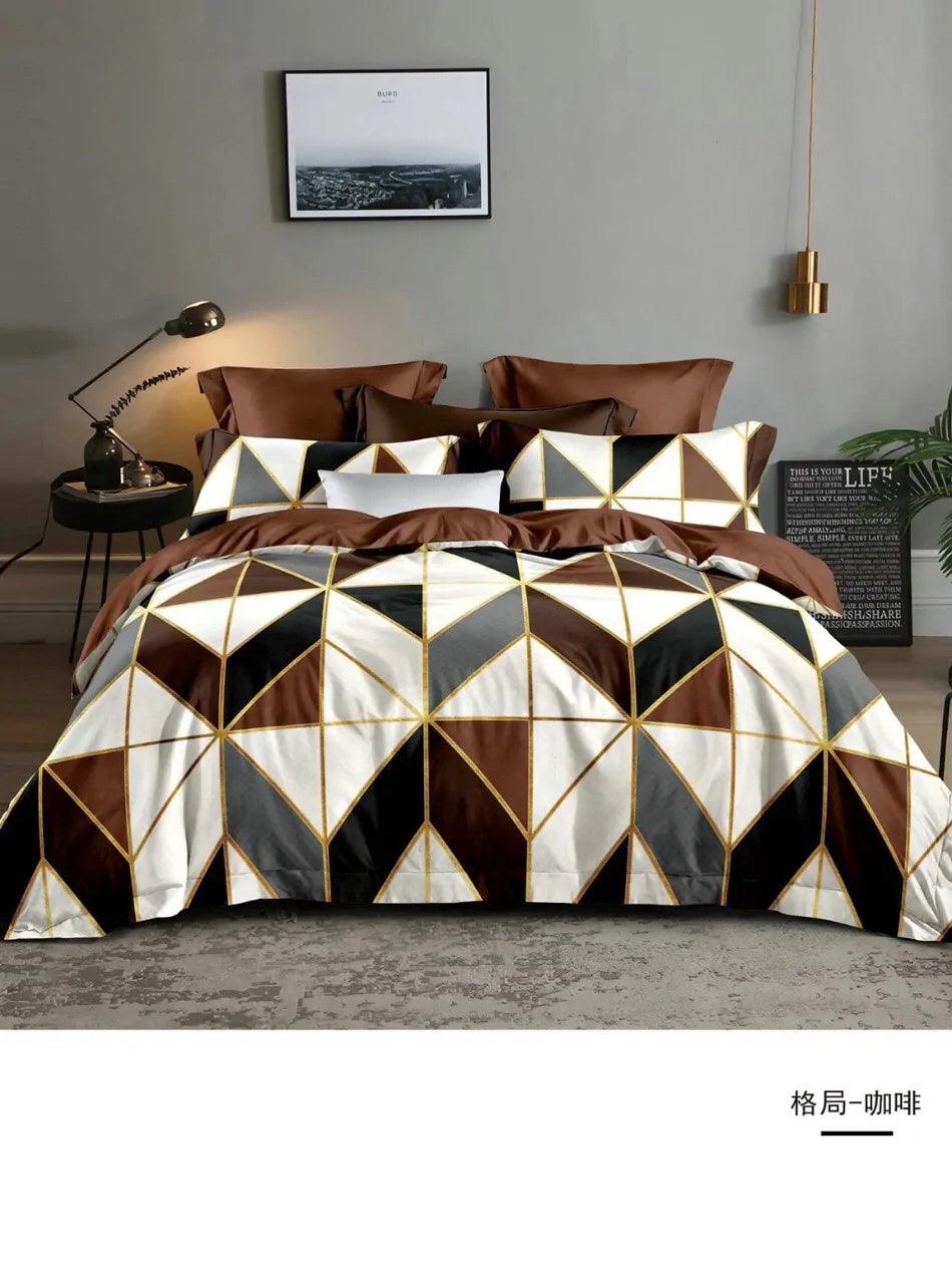 Geometry Comforter Bedding Set - Shoply