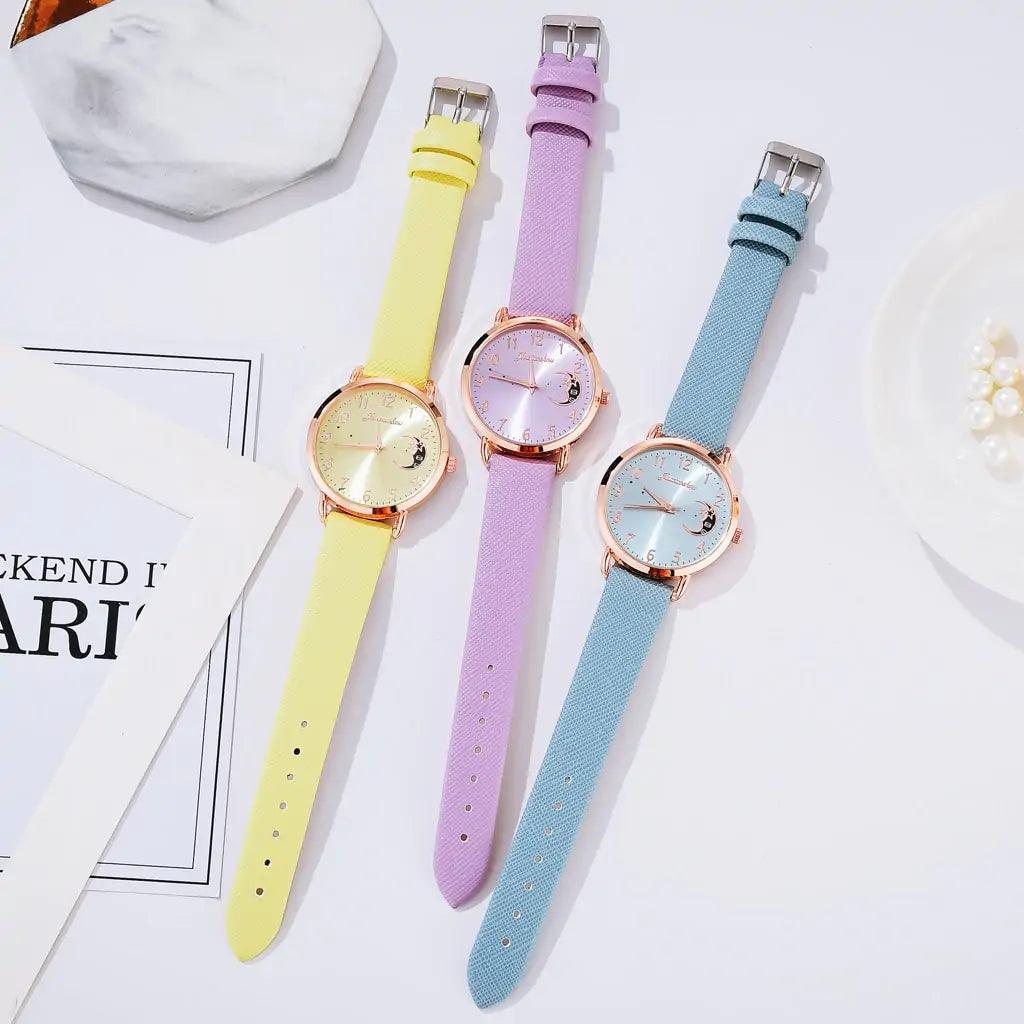 Moon Bracelet & Watch Set - Shoply