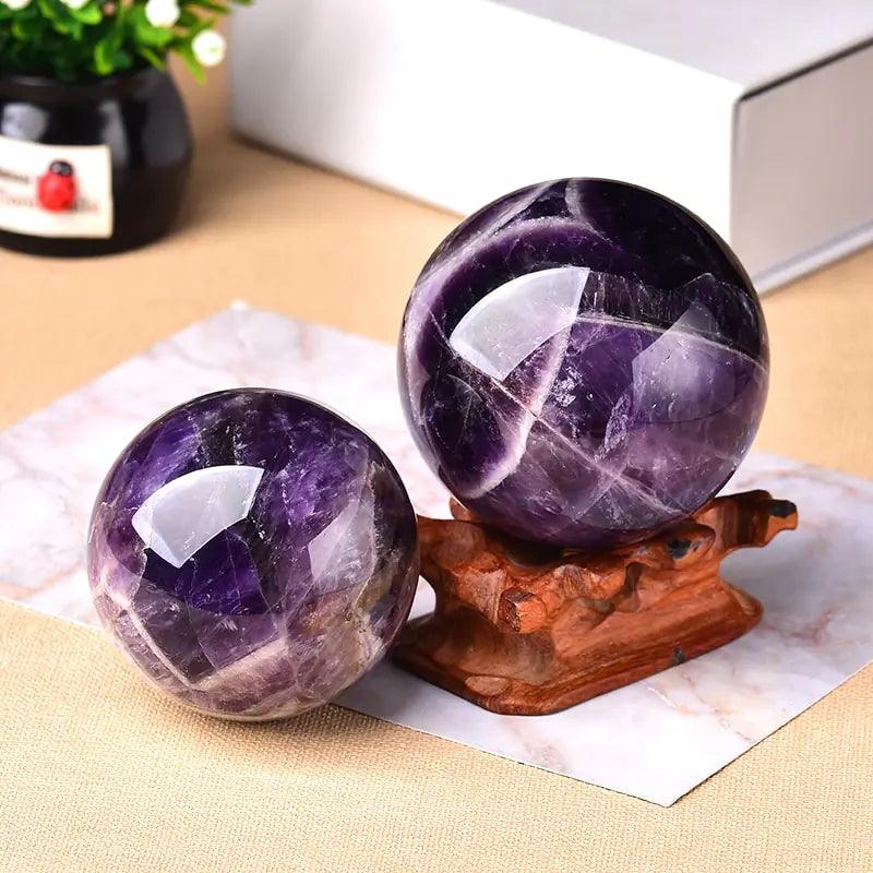 Natural Amethyst Ball - Shoply