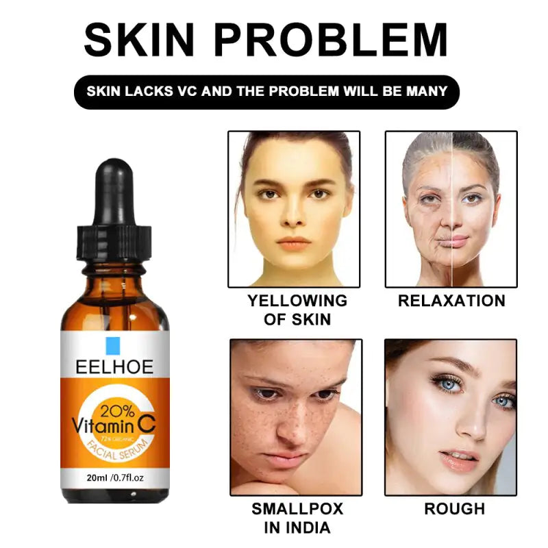 Strong Hyaluronic Acid Vitamin C Serum anti Wrinkle Face Care Facial Skin Care Cream Moisturiser Facial Essences Skin Care Tools