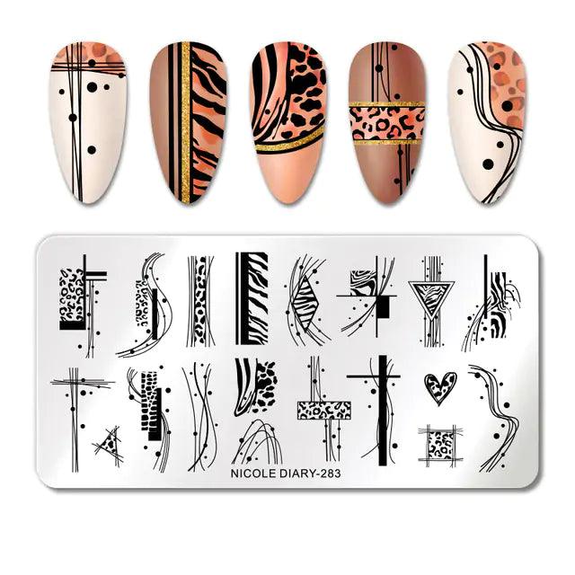 Nail Art Stamping Plates - Shoply
