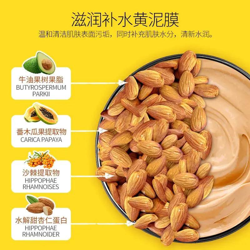 Double Color Face Mask Moisturizing Cream - Shoply