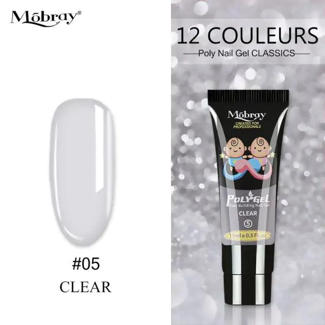 Poly Acrylic Gel: 15ML UV Gel for Nail Extension - 38 Colors - Shoply