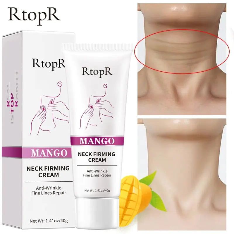 RtopR Neck Firming Wrinkle Remover Cream Rejuvenation Firming Skin