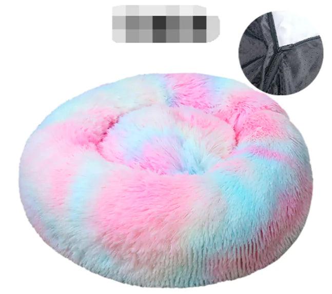Pet Dog Bed Comfortable Donut Cuddler - Shoply