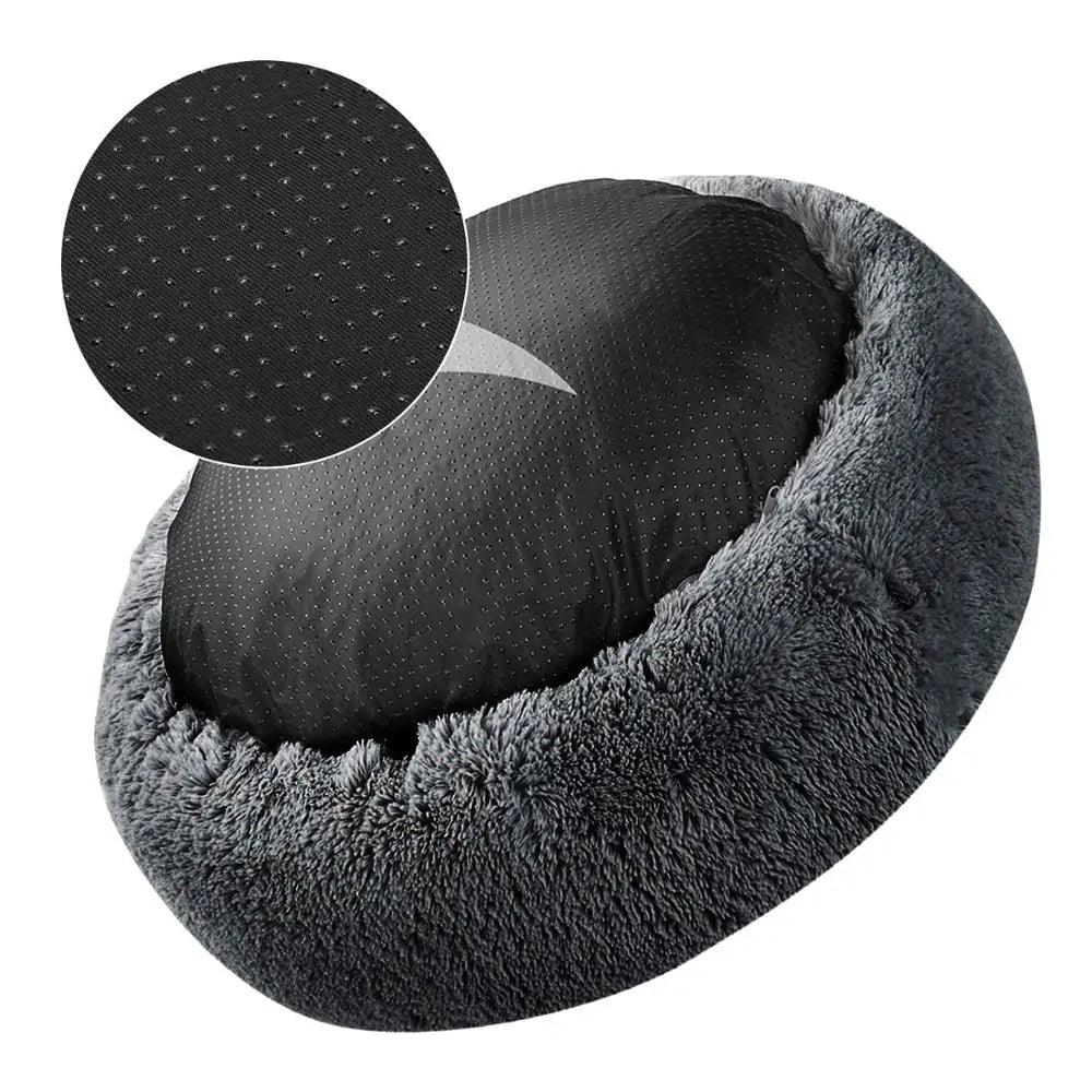 Pet Dog Bed Comfortable Donut Cuddler - Shoply