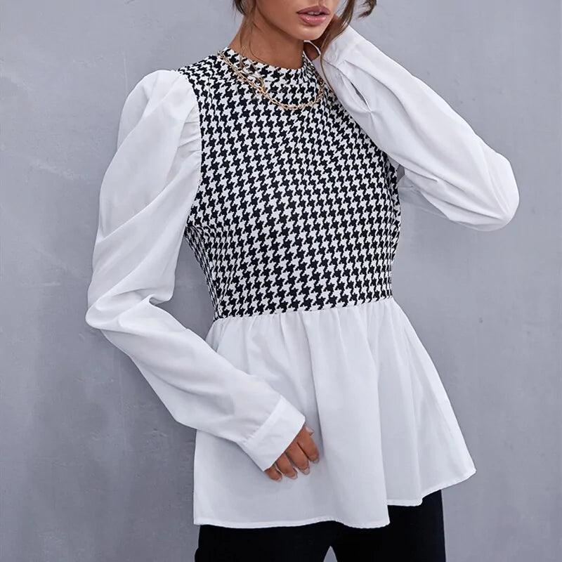 Elegant O-Neck Blouse - Shoply