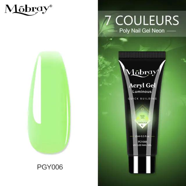 Poly Acrylic Gel: 15ML UV Gel for Nail Extension - 38 Colors - Shoply
