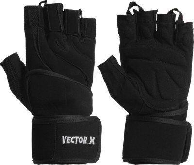 Vector X VX-2000 Gym & Fitness Gloves ( Black) - Mill Sports