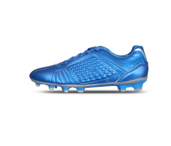 Vector X Velocity Football Shoes (Blue-Silver) - Mill Sports