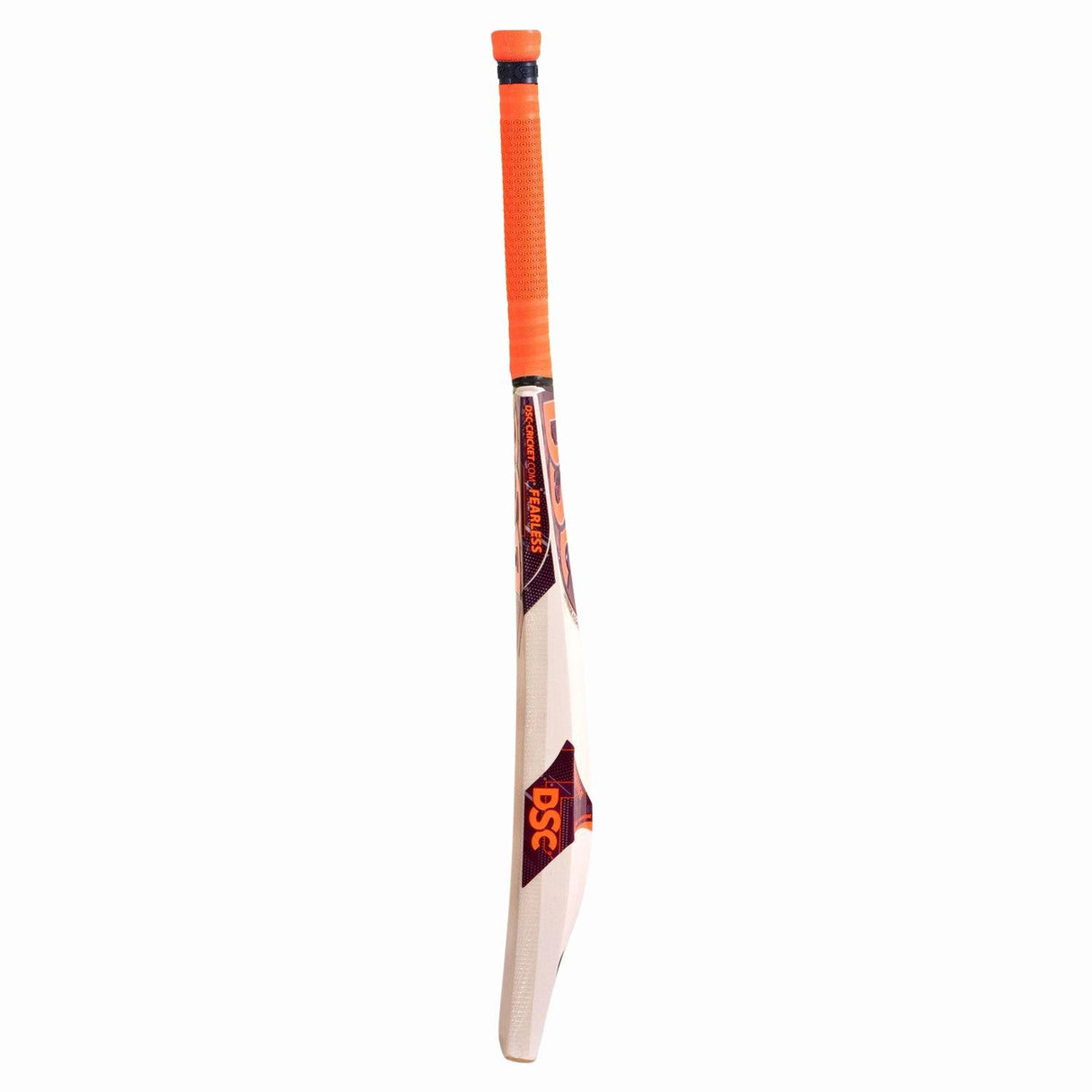 DSC Intense Assault English Willow Grade 5 Cricket Bat (Short Handle) with Orange Grip Mill Sports