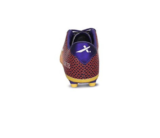 Vector X Ignite Football Shoes for Men’s (Yellow-Purple) - Mill Sports