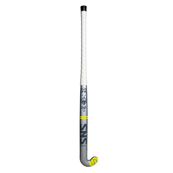 SNS Zeus 1.0 Composite Hockey Stick (XL Curve - Drag) Yellow - Mill Sports