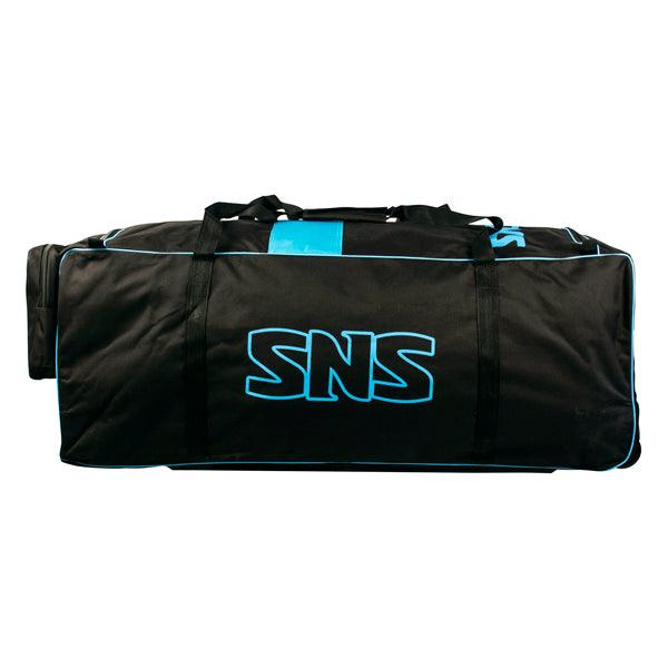 SNS Wheelie Hockey Bag (Sky Blue & Black) - Mill Sports