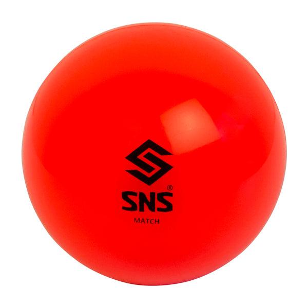 SNS Match Smooth Hockey Ball (Orange) - Mill Sports