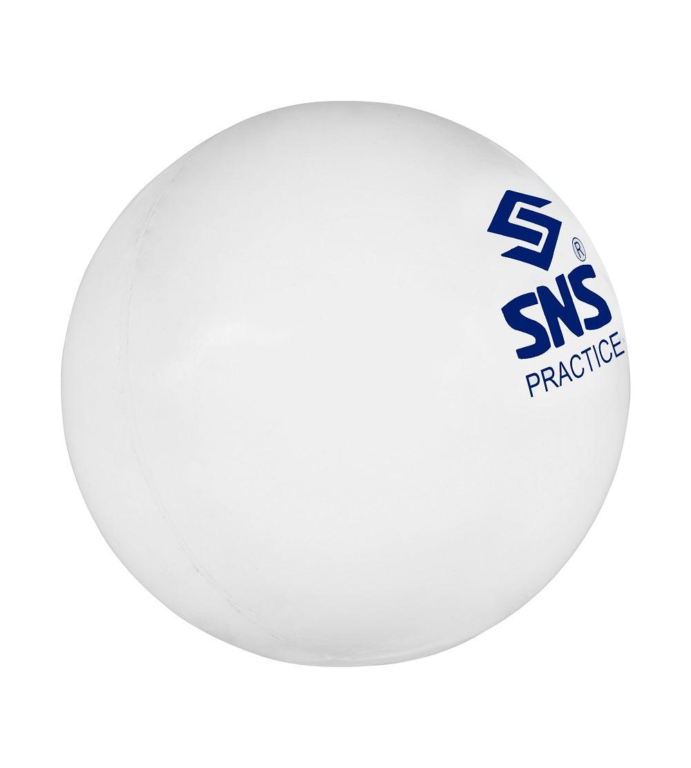 SNS Practice Smooth Hockey Ball (White) - Mill Sports
