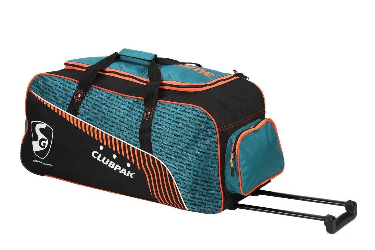 SG Clubpak Kit Bag Multi Color With Wheel - Mill Sports