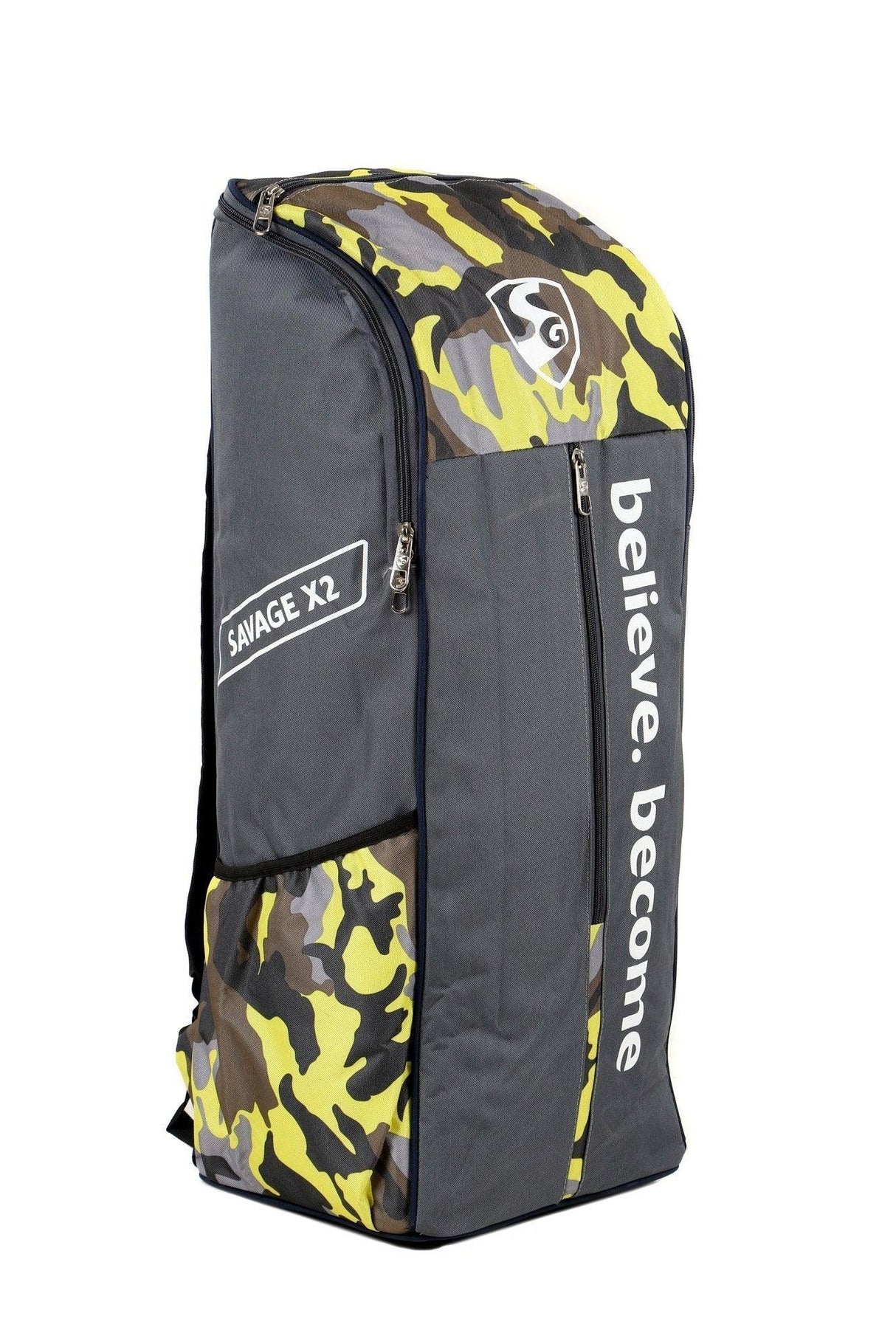 SG Savage ® X2 Kit Bag with Shoe Compartment Multi Color Without Wheel Mill Sports