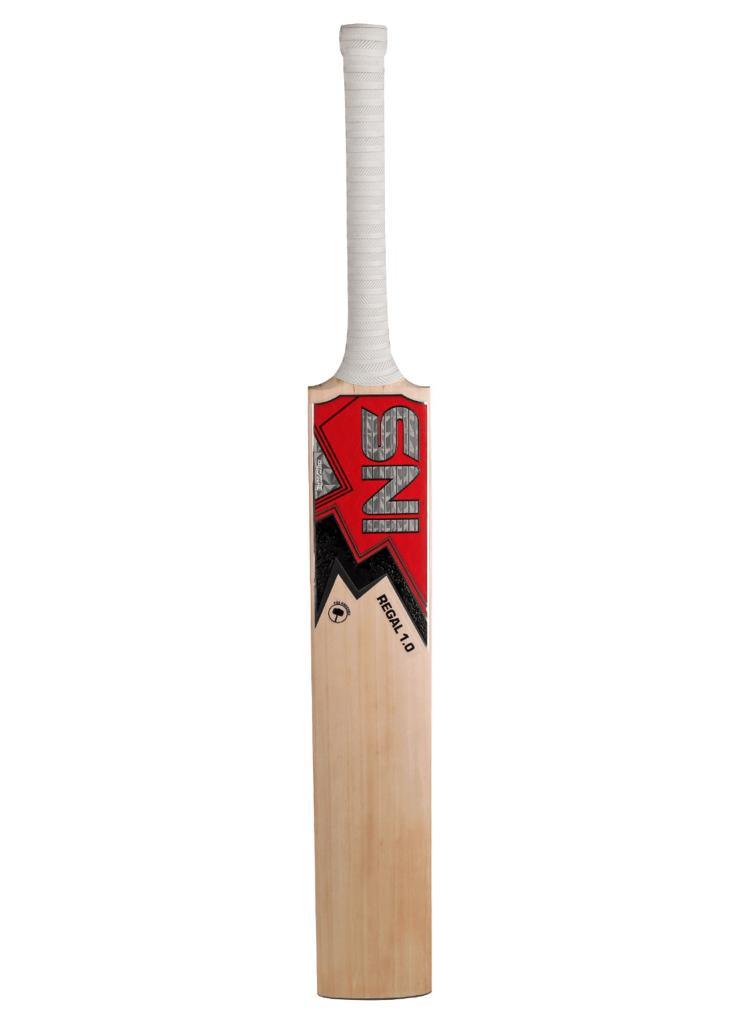 INS Regal 1.0 Grade 1 English Willow Cricket Bat (Short Handle) - Mill Sports