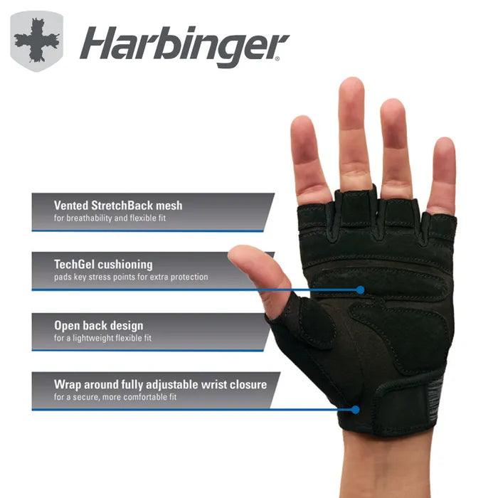 Women's FlexFit Wash&Dry Gloves (Black+Purple) - Shoply