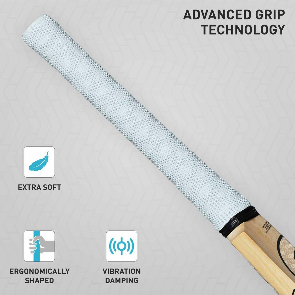 GM Icon 404 English Willow Grade 4 Cricket Bat (Junior) Mill Sports