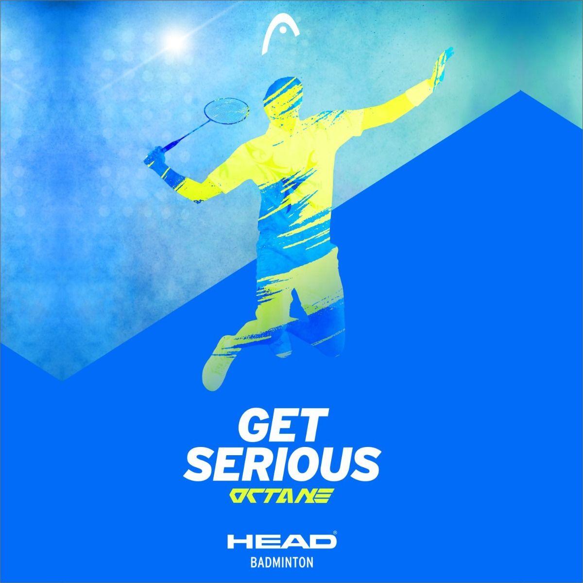 HEAD Octane Pro Badminton Racket (STRUNG) - Mill Sports