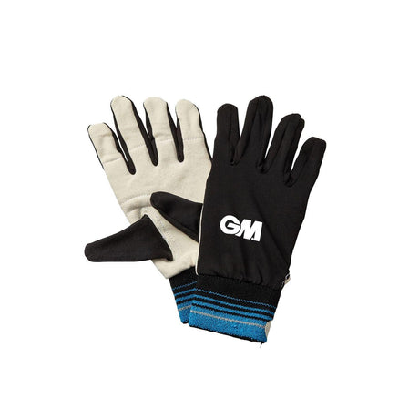 GM Wicket-Keeping Inner Gloves - Chamois Padded with Lycra Back with Wristband - Mill Sports