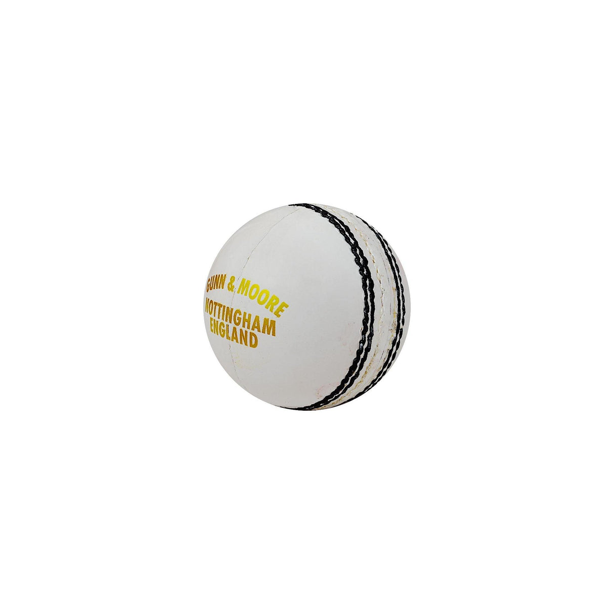 GM County Star Leather Cricket Ball (White) Mill Sports