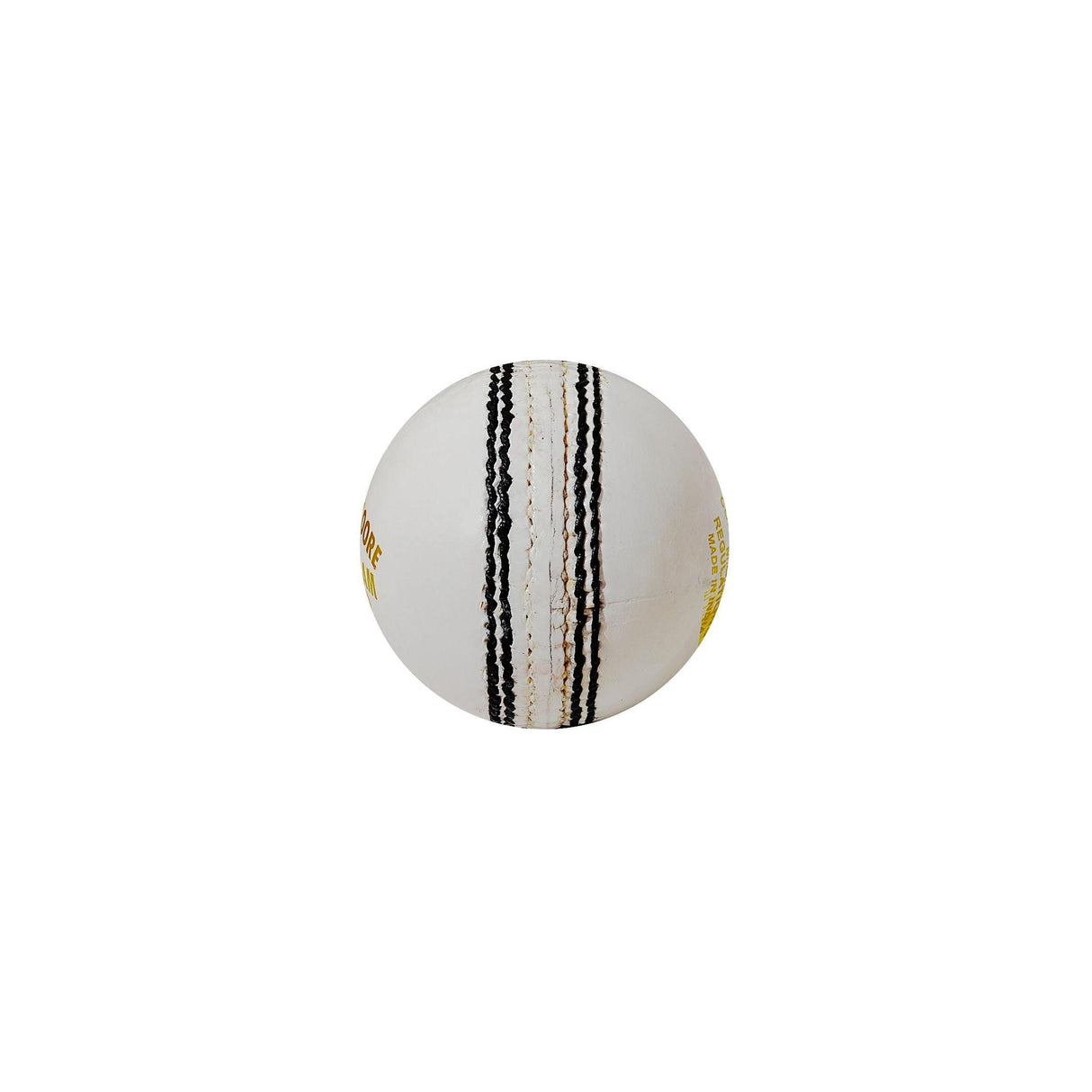 GM County Star Leather Cricket Ball (White) Mill Sports