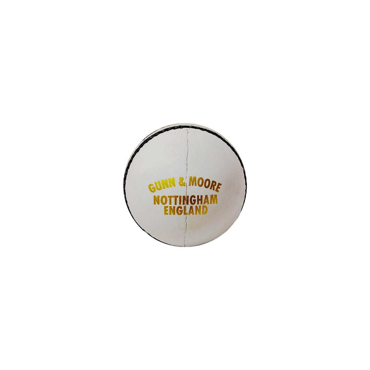 GM County Star Leather Cricket Ball (White) Mill Sports