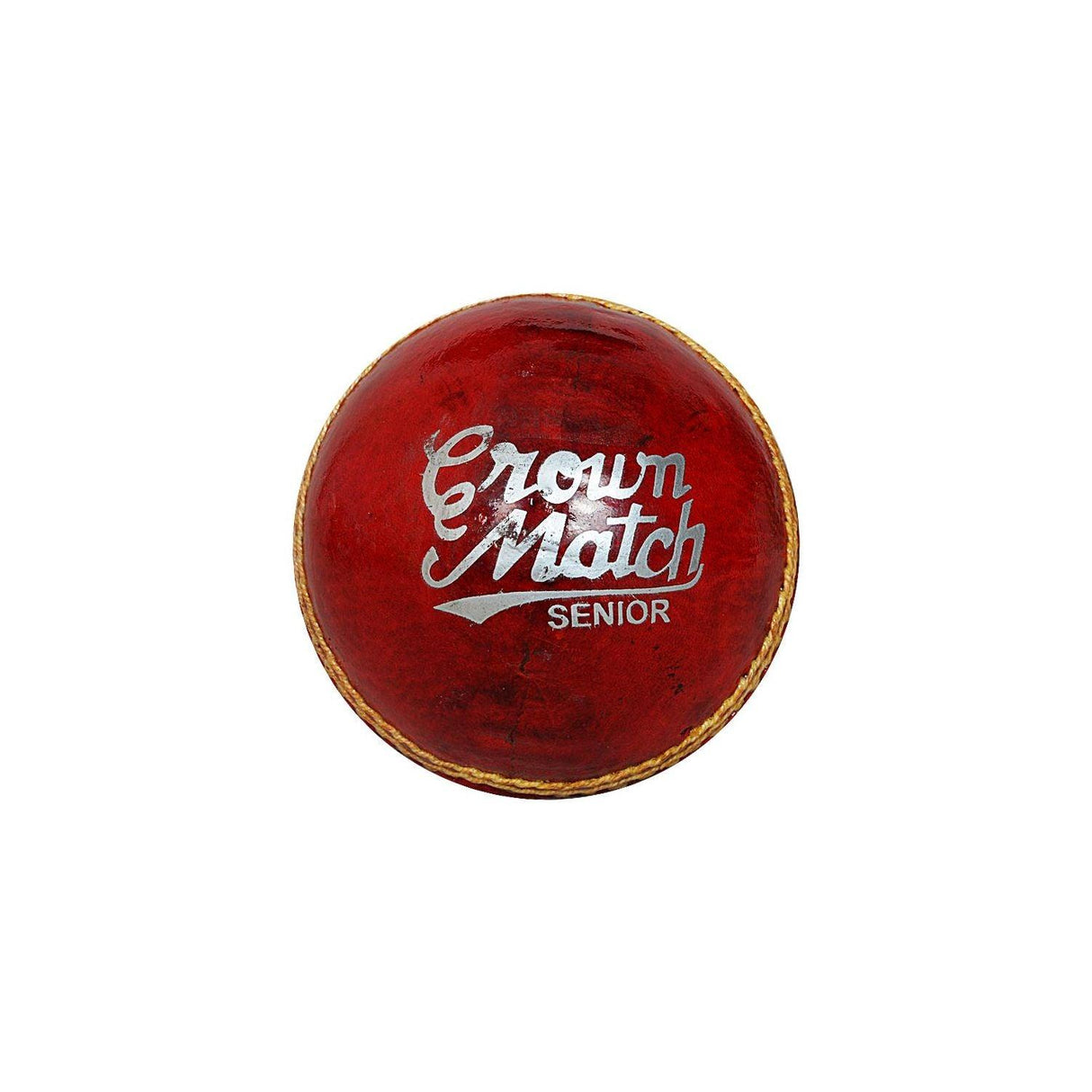 GM Crown Match Leather Cricket Ball (Red) Mill Sports