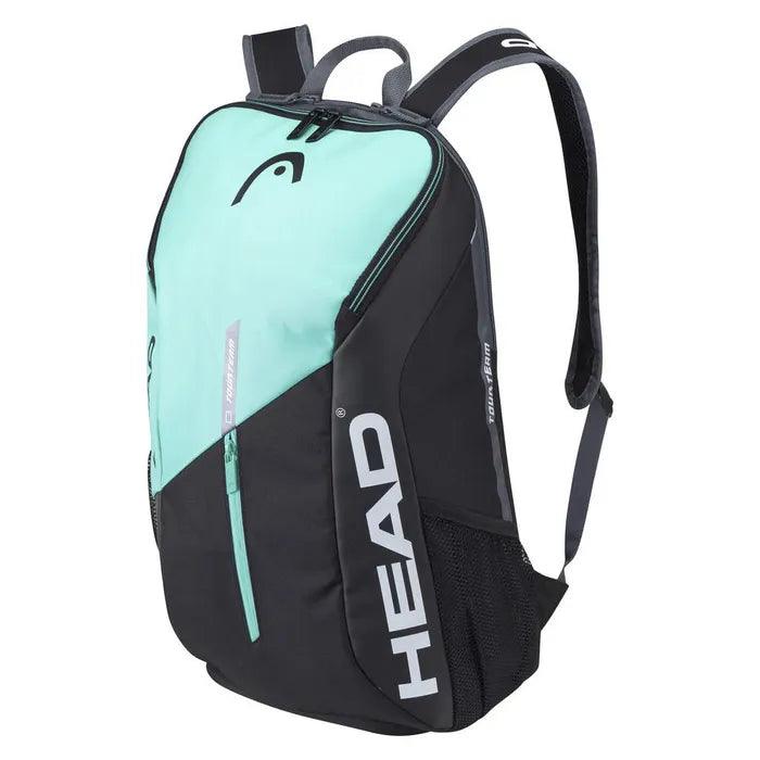 HEAD Tour Team Backpack Black/Mint - Shoply