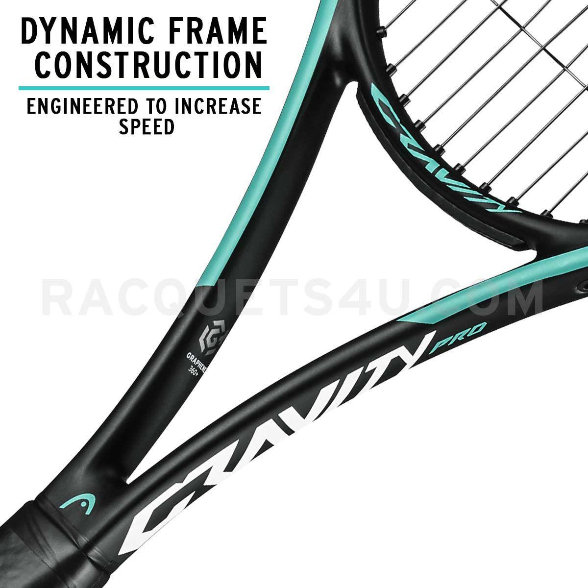 HEAD Graphene 360+ Gravity Pro Tennis Racquet (Unstrung) - Mill Sports