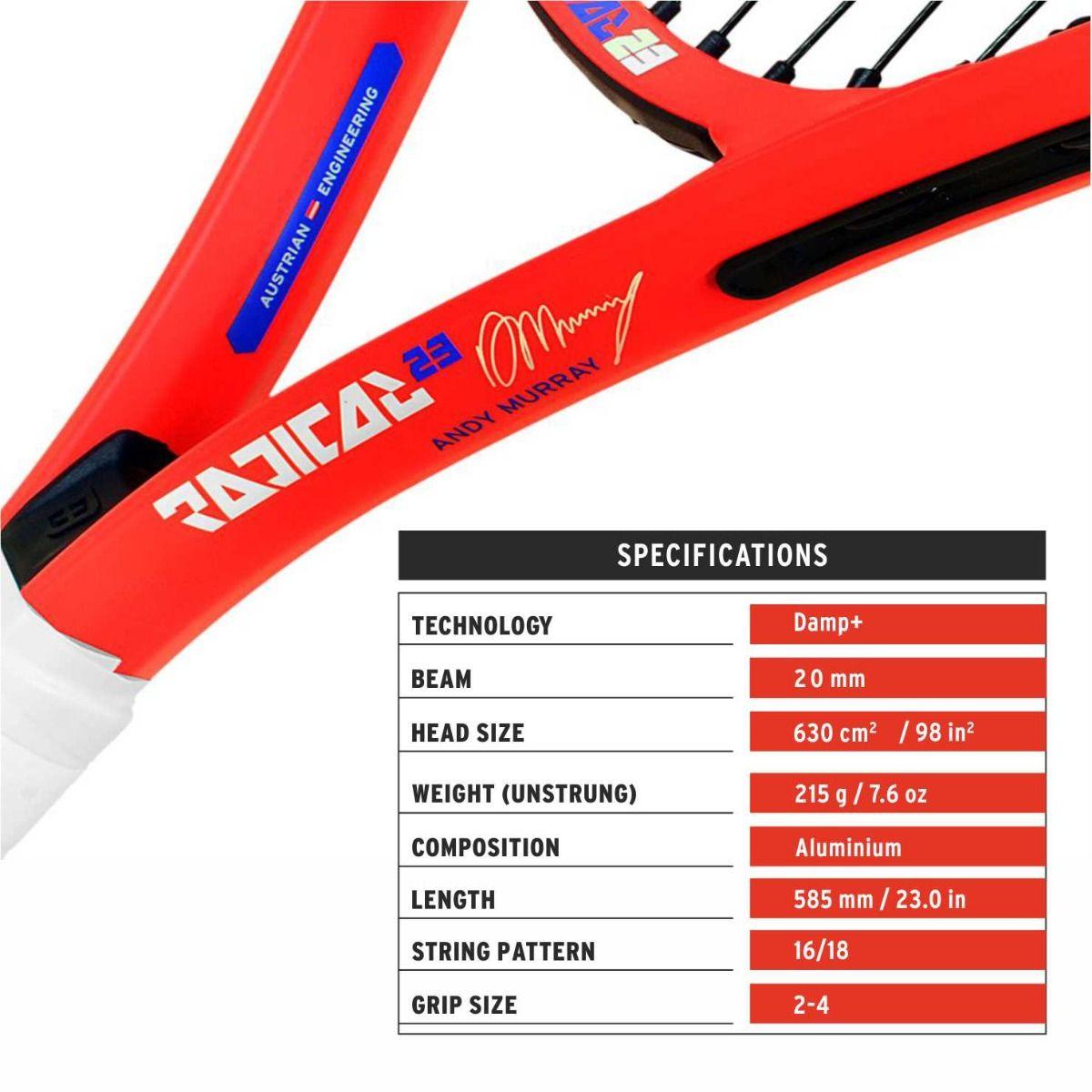 HEAD Radical 23 Tennis Racquet Mill Sports