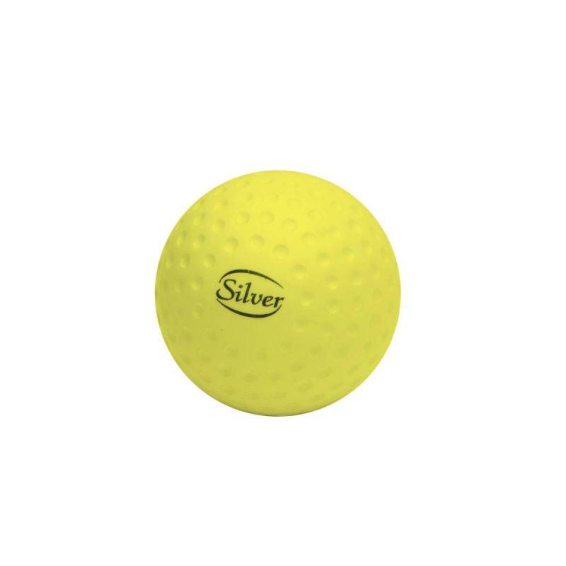 ALFA Silver Hockey Turf Ball Yellow Color Mill Sports